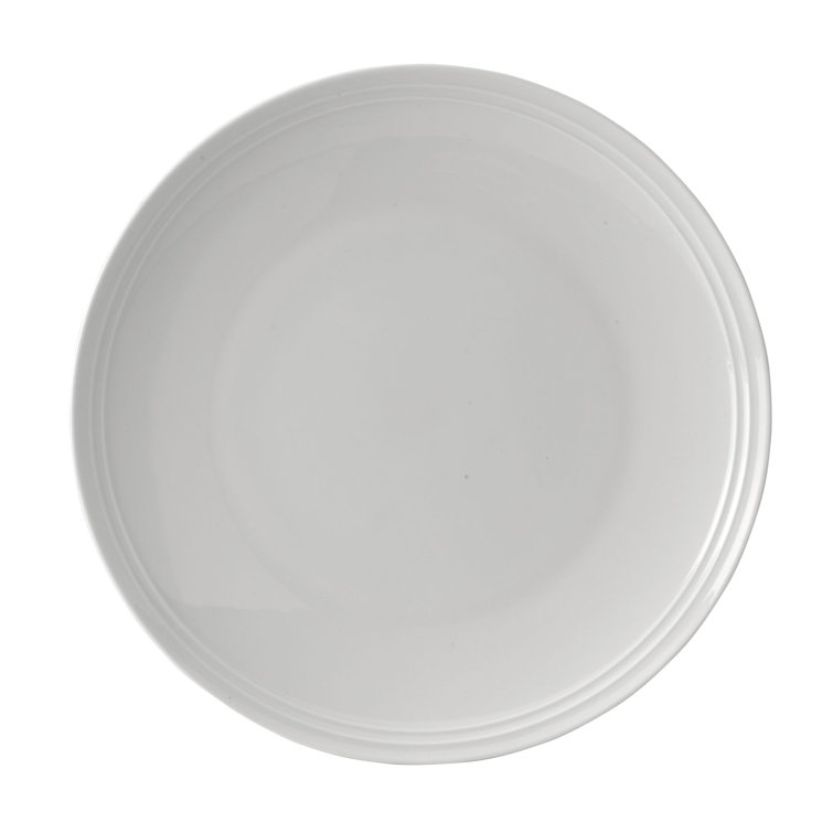 Kyler White Porcelain 12-Piece Dinnerware Set, Service for 4