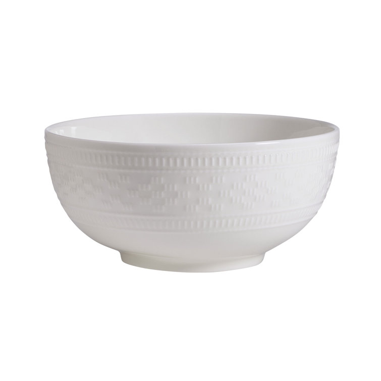 White Porcelain 12-Piece Dinnerware Set, Service for 4