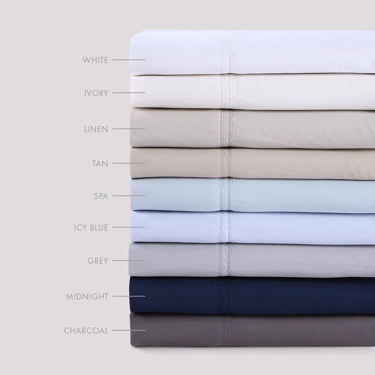 Midnight Blue Queen Egyptian Cotton Duvet Cover Set
