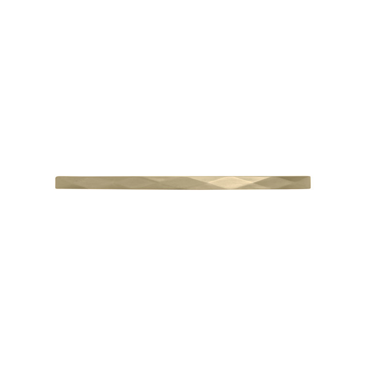 Champagne Bronze 6-5/16" Faceted Cabinet Bar Pull