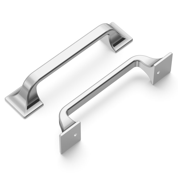 Chrome Transitional Handle Style Cabinet Drawer Pulls