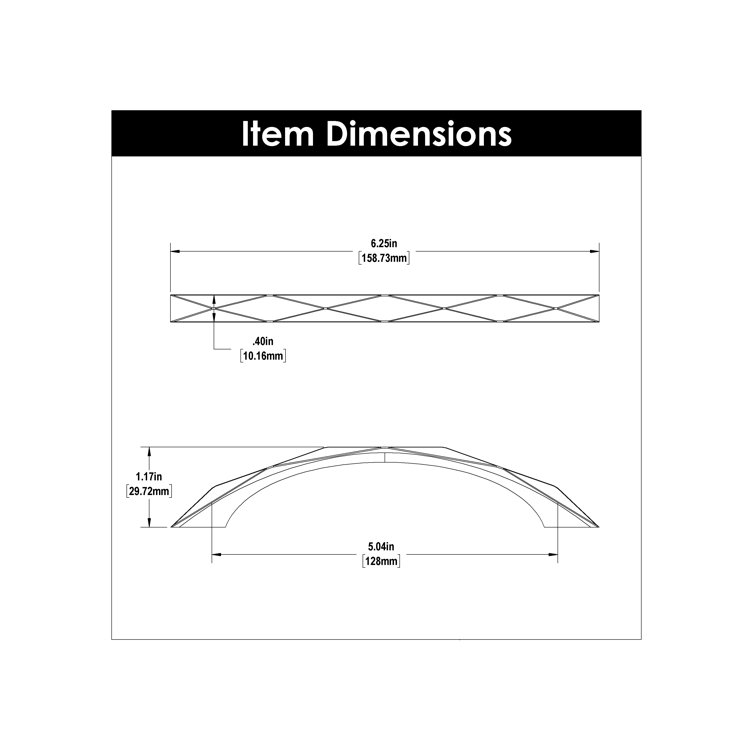 Champagne Bronze Modern Kitchen Cabinet Handles with Mounting Hardware