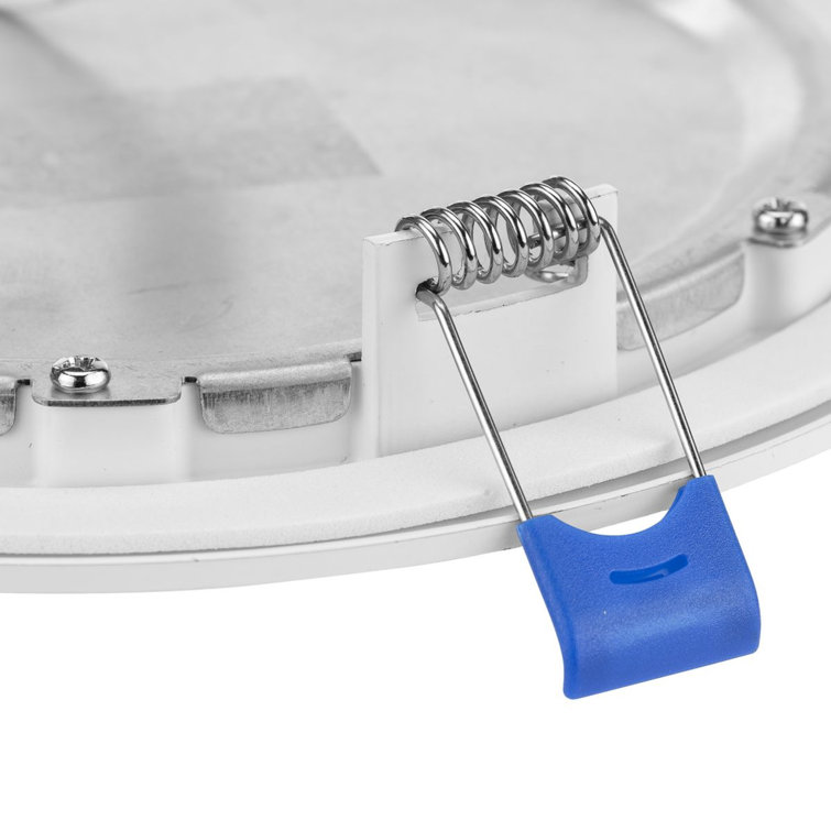 Everlume 6-Inch Satin White Aluminum LED Recessed Downlight