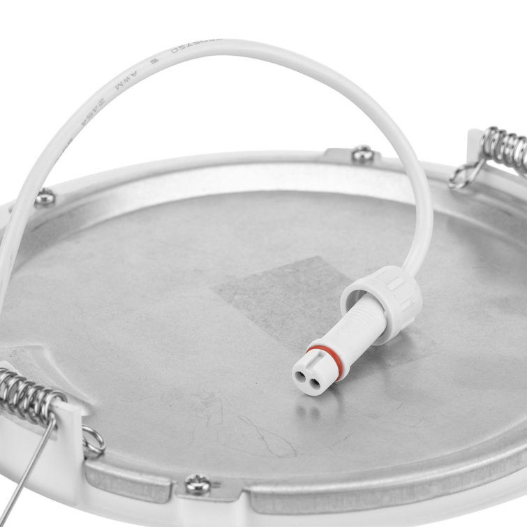 Everlume 7" White Aluminum LED Recessed Downlight Kit