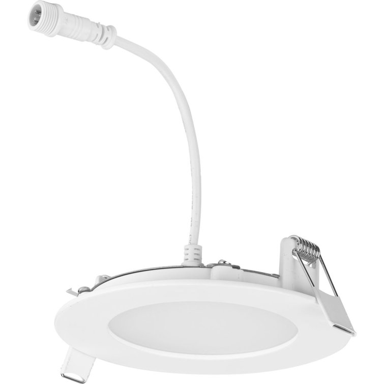 Everlume 4-Inch Satin White Aluminum LED Recessed Downlight