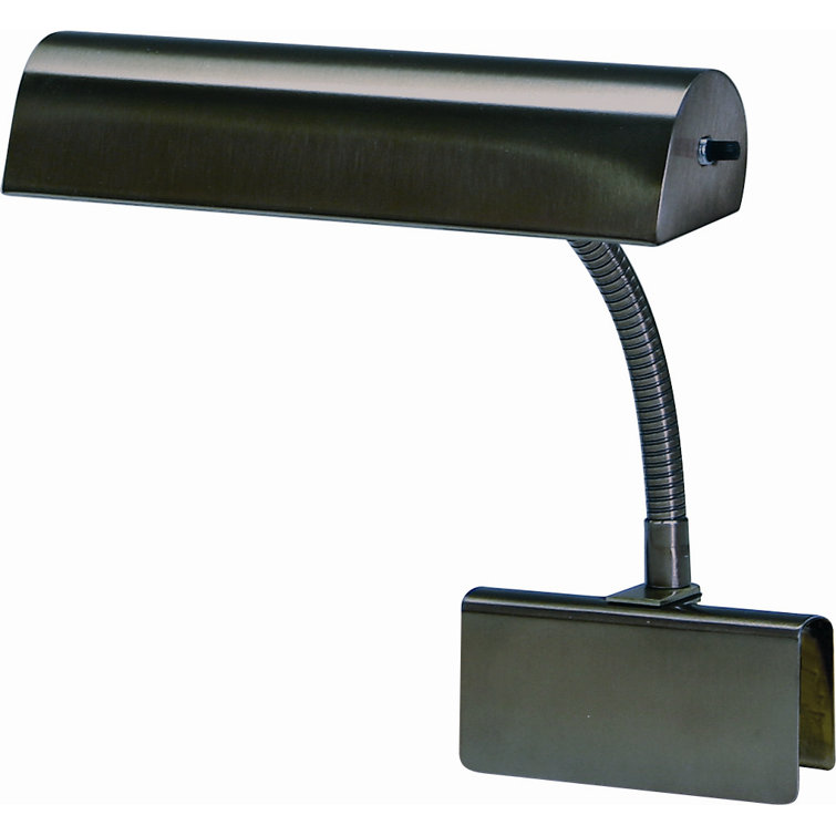 Mahogany Bronze Adjustable Clip-On Arc Lamp