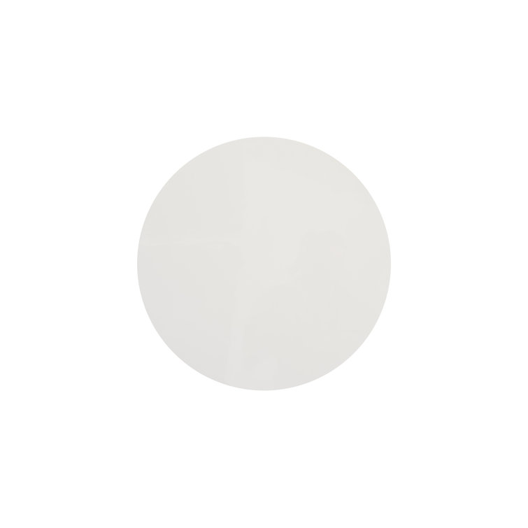 Contemporary White Resin Sculptural Outdoor Totem Stool