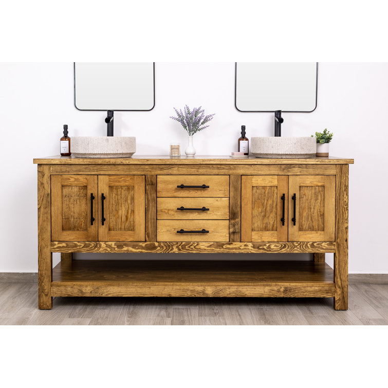 Laguna 16" Off-White Marble Circular Bathroom Sink