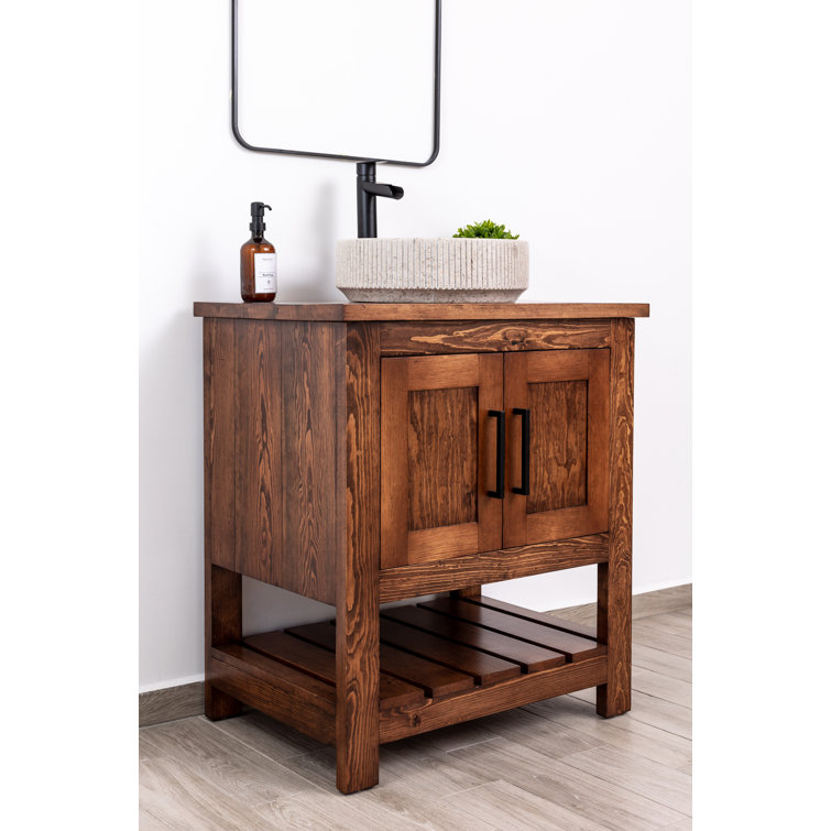 Laguna 16" Off-White Marble Circular Bathroom Sink