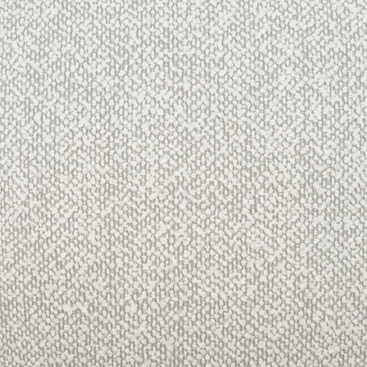 Cloud Gray Polyester Square Decorative Throw Pillow