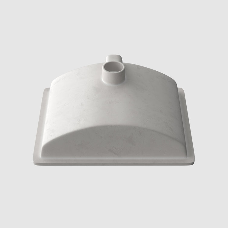 White Rectangular Ceramic Undermount Bathroom Sink with Overflow Hole