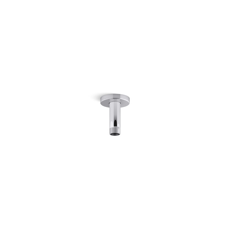 Vibrant French Gold Ceiling-Mount Brass Shower Arm