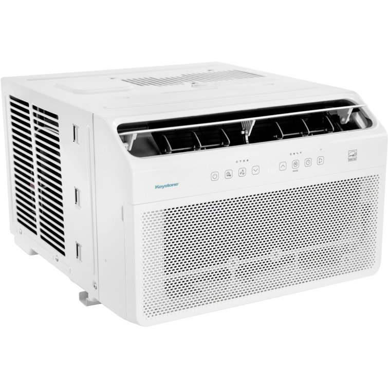 Keystone 12,000 BTU White Window Air Conditioner with Remote