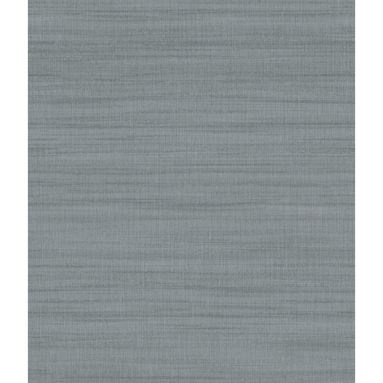 Blue Denim Textured Pre-pasted Washable Wallpaper