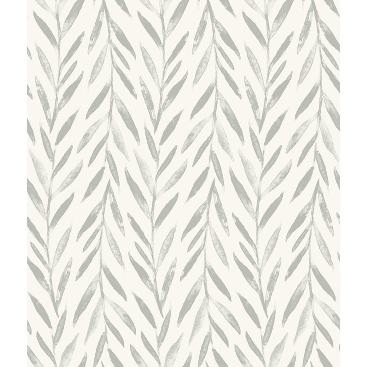 Grey Willow Peel and Stick Wallpaper, 20.5 in