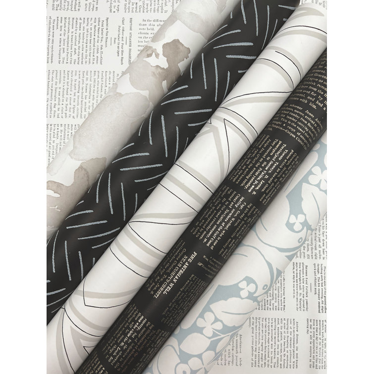 Neutral Floral Watercolor Removable Wallpaper Roll