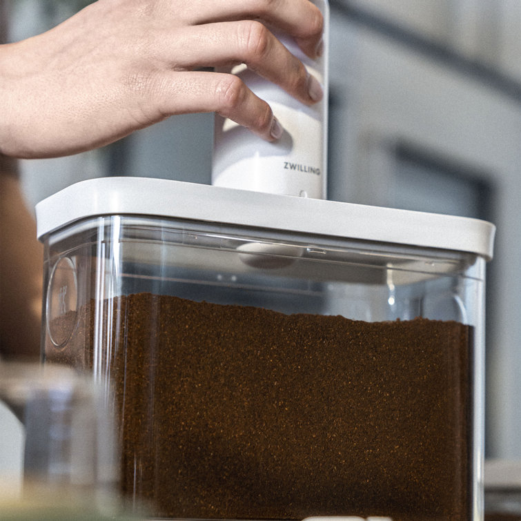 Medium Tall Clear BPA-Free Plastic Airtight Food Storage Container