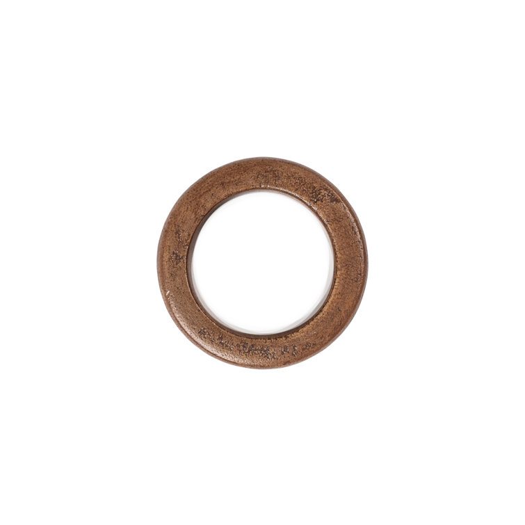 Juliska Bilbao Hand-Turned Mango Wood Napkin Ring