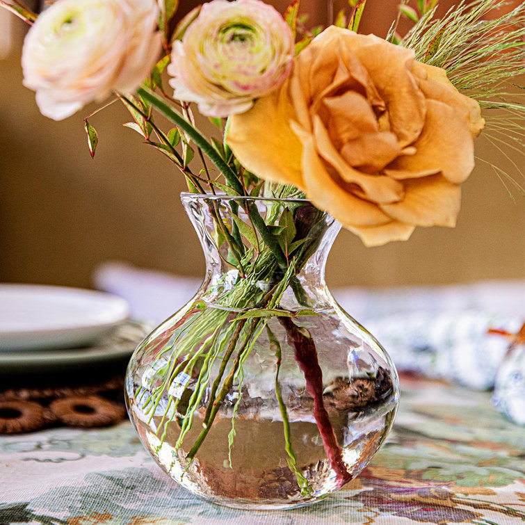 Clear Glass 6" Table Vase