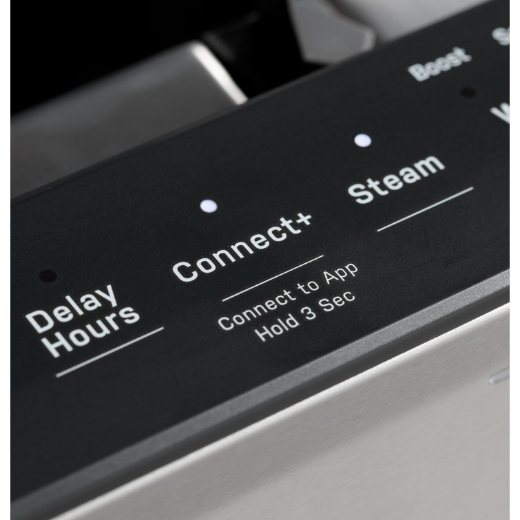 Stainless Steel Smart Built-In Dishwasher with Pocket Handle