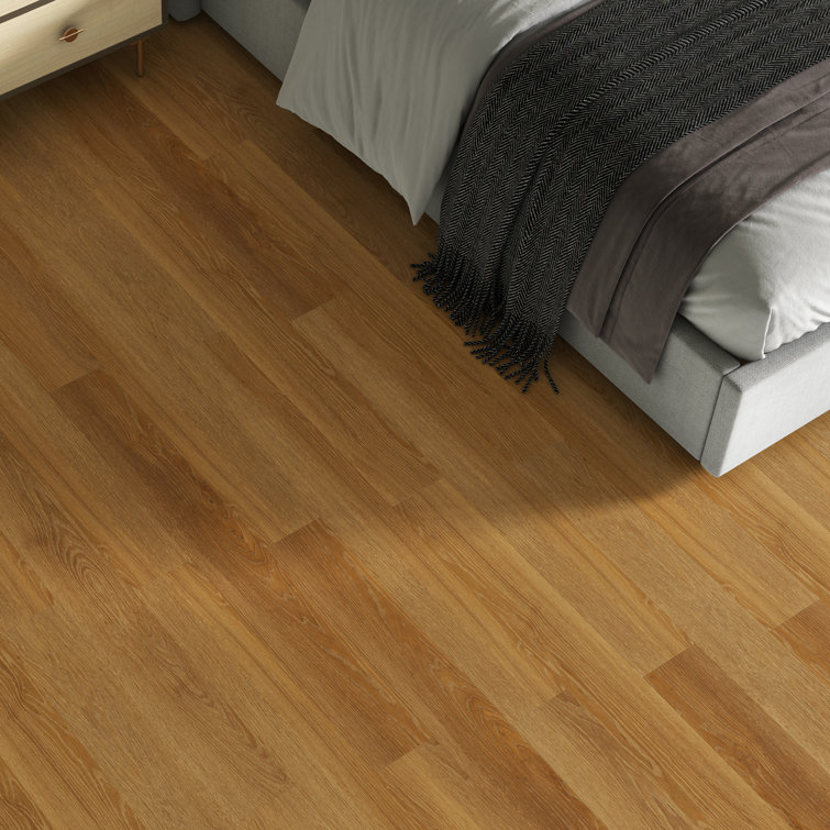 Honey Harmony Medium Plank Waterproof Vinyl Flooring