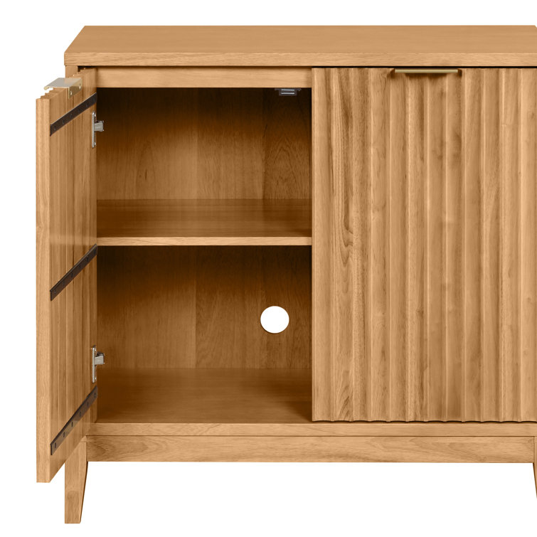Jasper 2-Pack Solid Wood Accent Cabinet or TV Stand