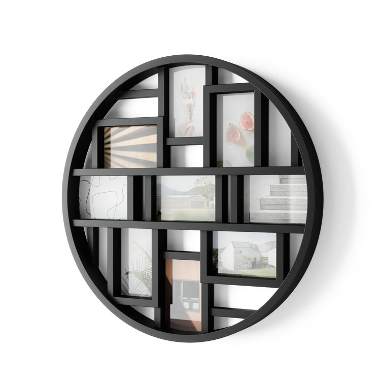 Classic Black 9-Opening Collage Wall Frame 23" Display