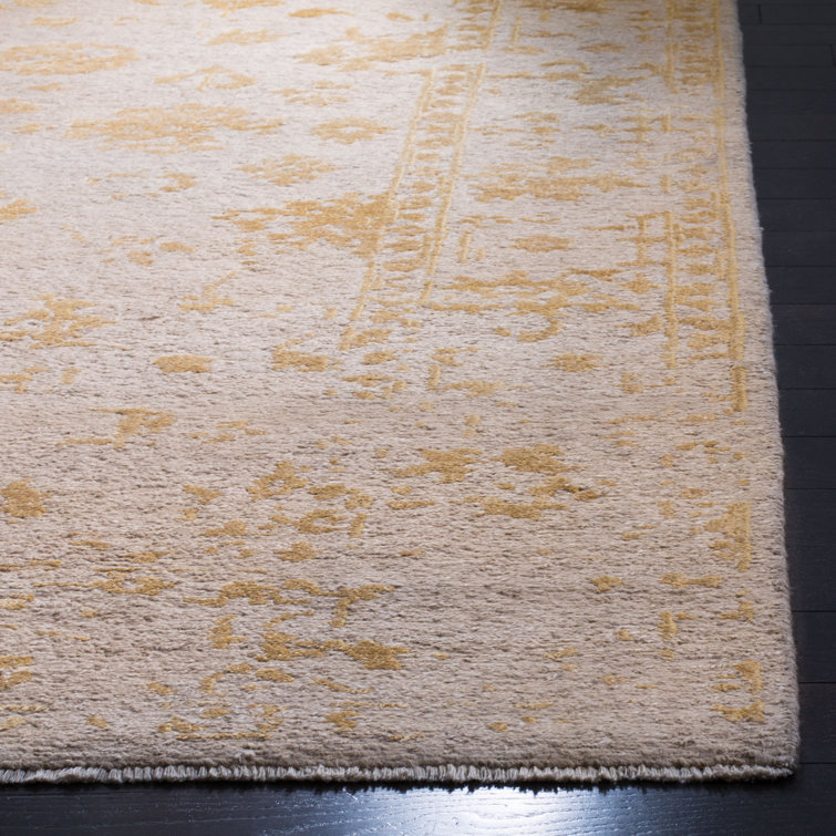 Centennial Silver and Gold Hand-Knotted Wool Area Rug