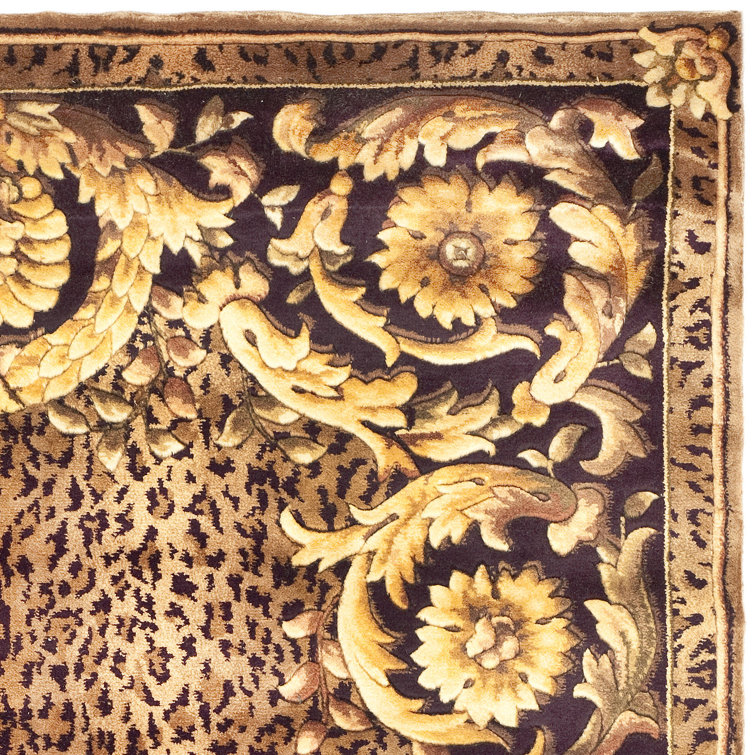 Florence Assorted Wool Hand-Knotted Oriental Rug 4' x 6'