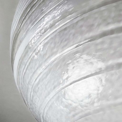 Seaspray 16" Circular Glass Vessel Bathroom Sink