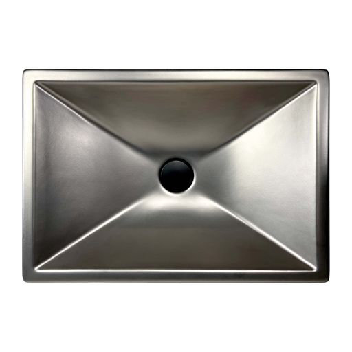 20" Platinum Ceramic Undermount Bathroom Sink