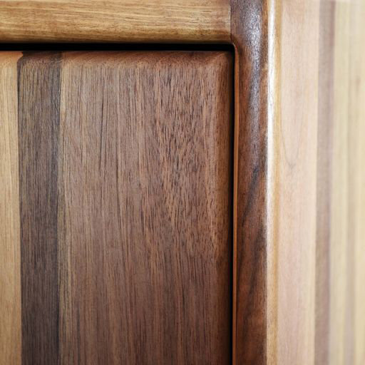 Topanga 48" Walnut Solid Wood Freestanding Bathroom Vanity