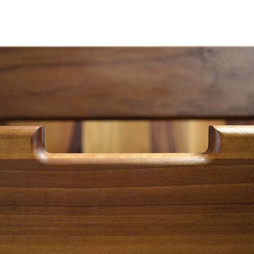 Topanga 48" Walnut Solid Wood Freestanding Bathroom Vanity