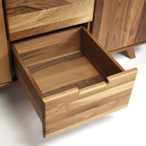 Topanga 48" Walnut Solid Wood Freestanding Bathroom Vanity