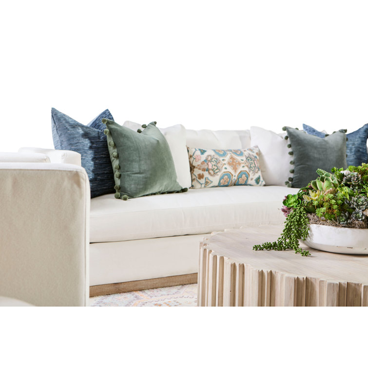 Elegance Reclaimed Pine Round Coffee Table in White Wash