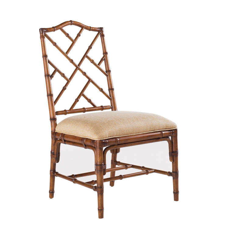 Island Estate Ceylon 22.5" Rattan Side Chair in Beige