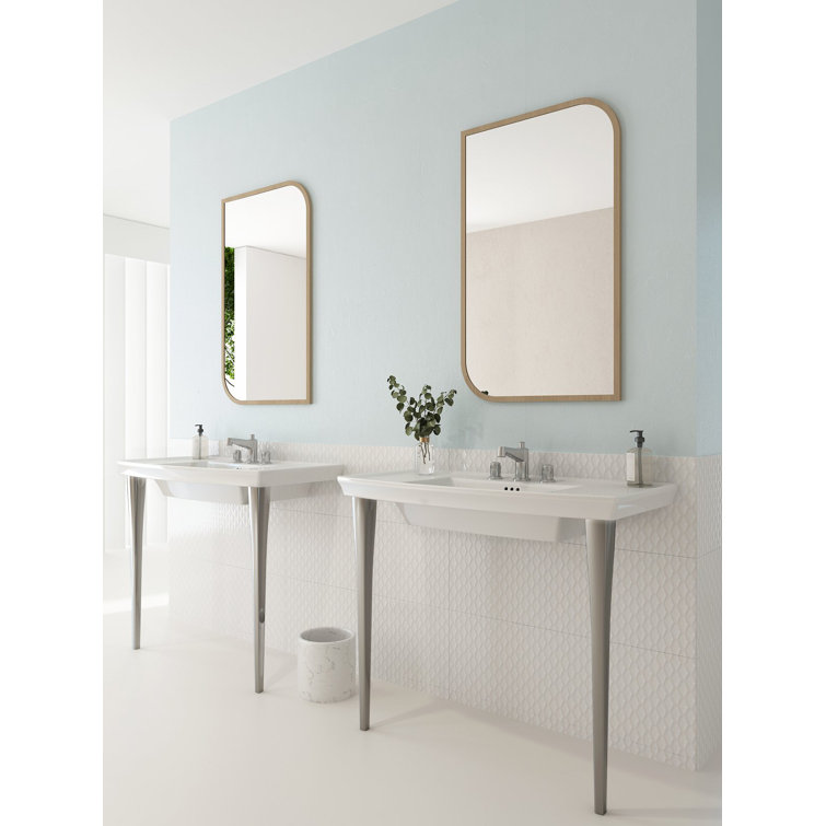 White Fireclay Traditional Console Leg Set