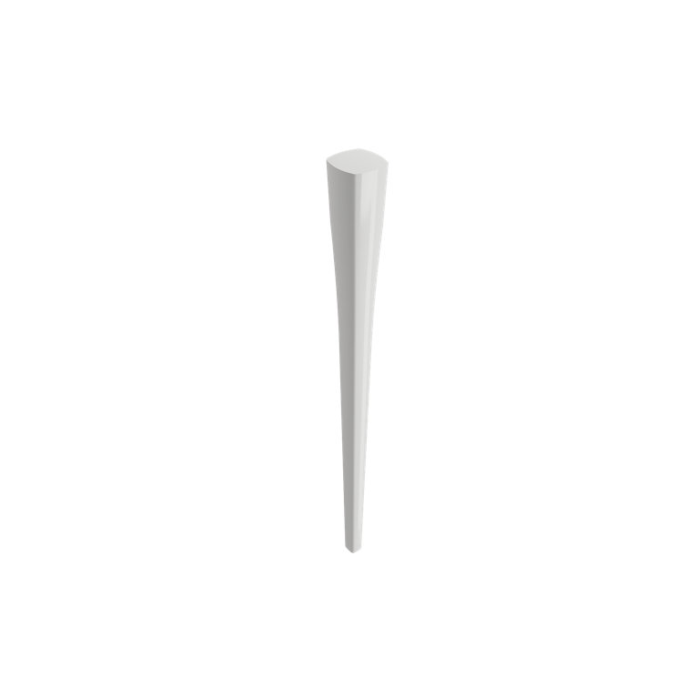 White Fireclay Traditional Console Leg Set