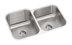 31'' Undermount Double Bowl Stainless Steel Kitchen Sink