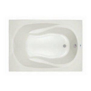 72'' x 36'' White Acrylic Drop-In Soaking Bathtub