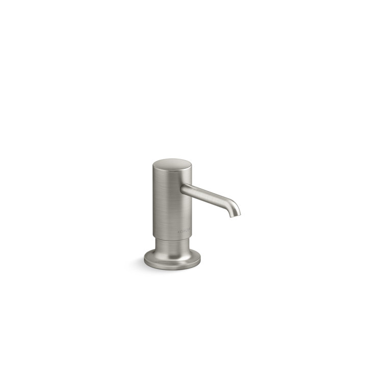 Vibrant Stainless Steel Minimalist Soap Dispenser
