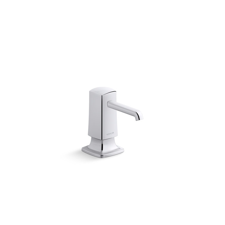 Polished Chrome Deck Mounted Soap Dispenser