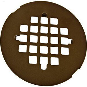 Oil Rubbed Bronze Snap-In Shower Drain Strainer