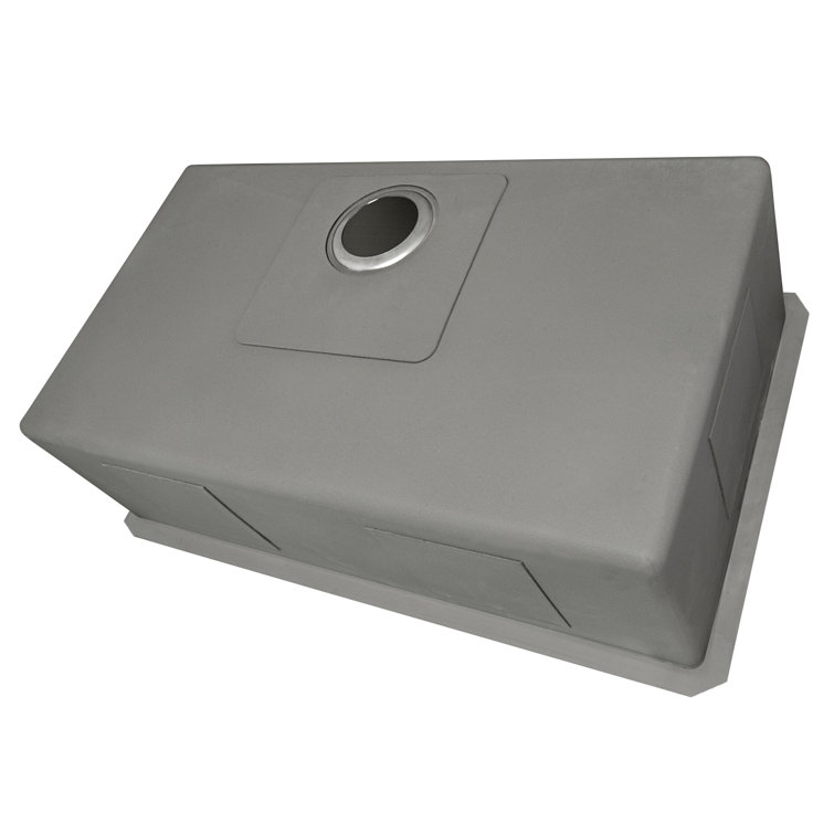 Ruvati 32-inch Satin Finish Stainless Steel Single Bowl Kitchen Sink