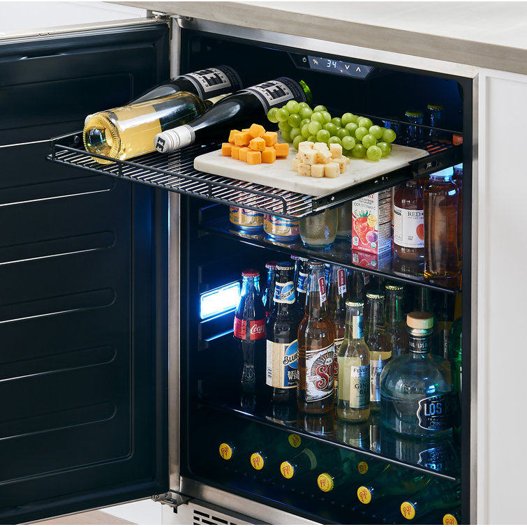 Presrv 24-Inch Stainless Steel Outdoor Beverage Refrigerator