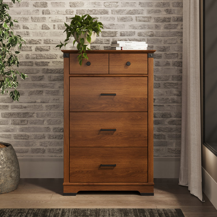 Redmond Coach Cherry 4-Drawer Nursery Dresser