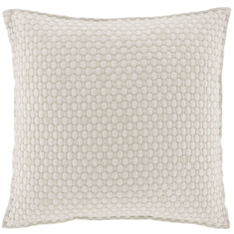 Lodi Sand Cotton Matelasse Euro Sham