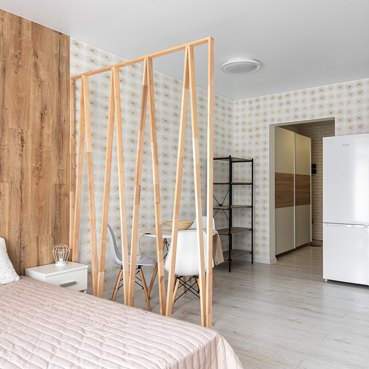 Gold and White Geometric Self-Adhesive Removable Wallpaper