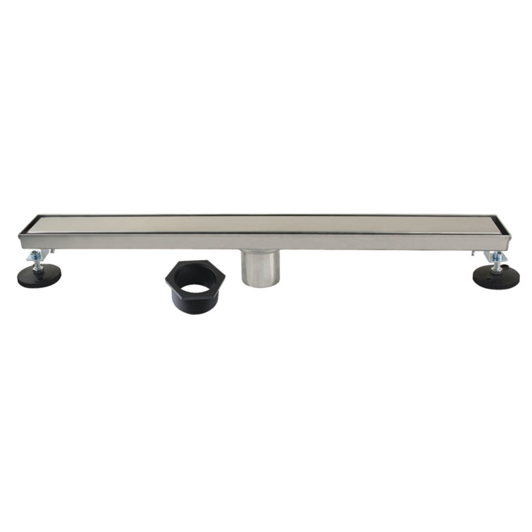 Brushed Nickel 24-Inch Stainless Steel Linear Shower Drain