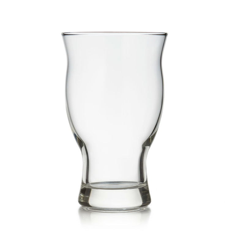 Libbey 16.75 oz Clear Nucleated Pint Beer Glasses Set
